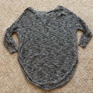 Express circle hem sweater